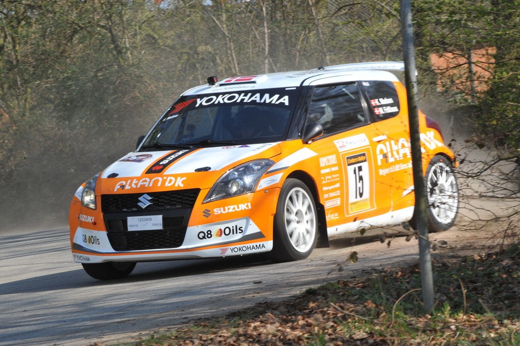 Cimbern Rallye blev en kort oplevelse for Kenneth Madsen og Mette Felthaus